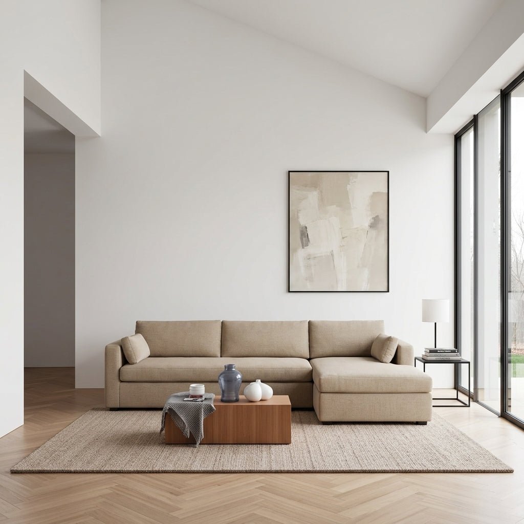 Boulder Sleeper Sectional with Storage Chaise - Altera
