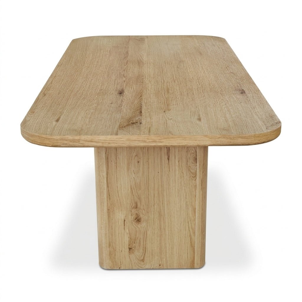 Bramwell Dining Table Rustic Oak - Altera