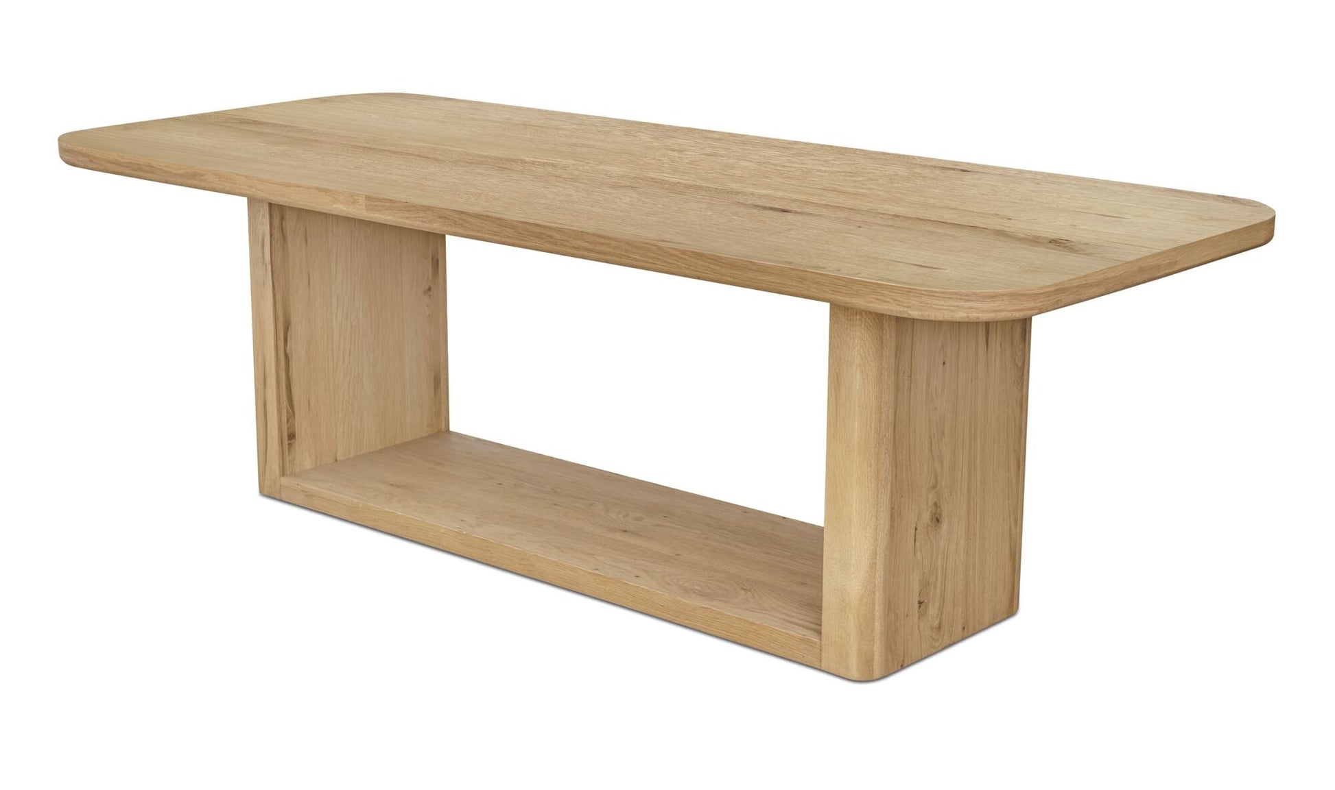 Bramwell Dining Table Rustic Oak - Altera