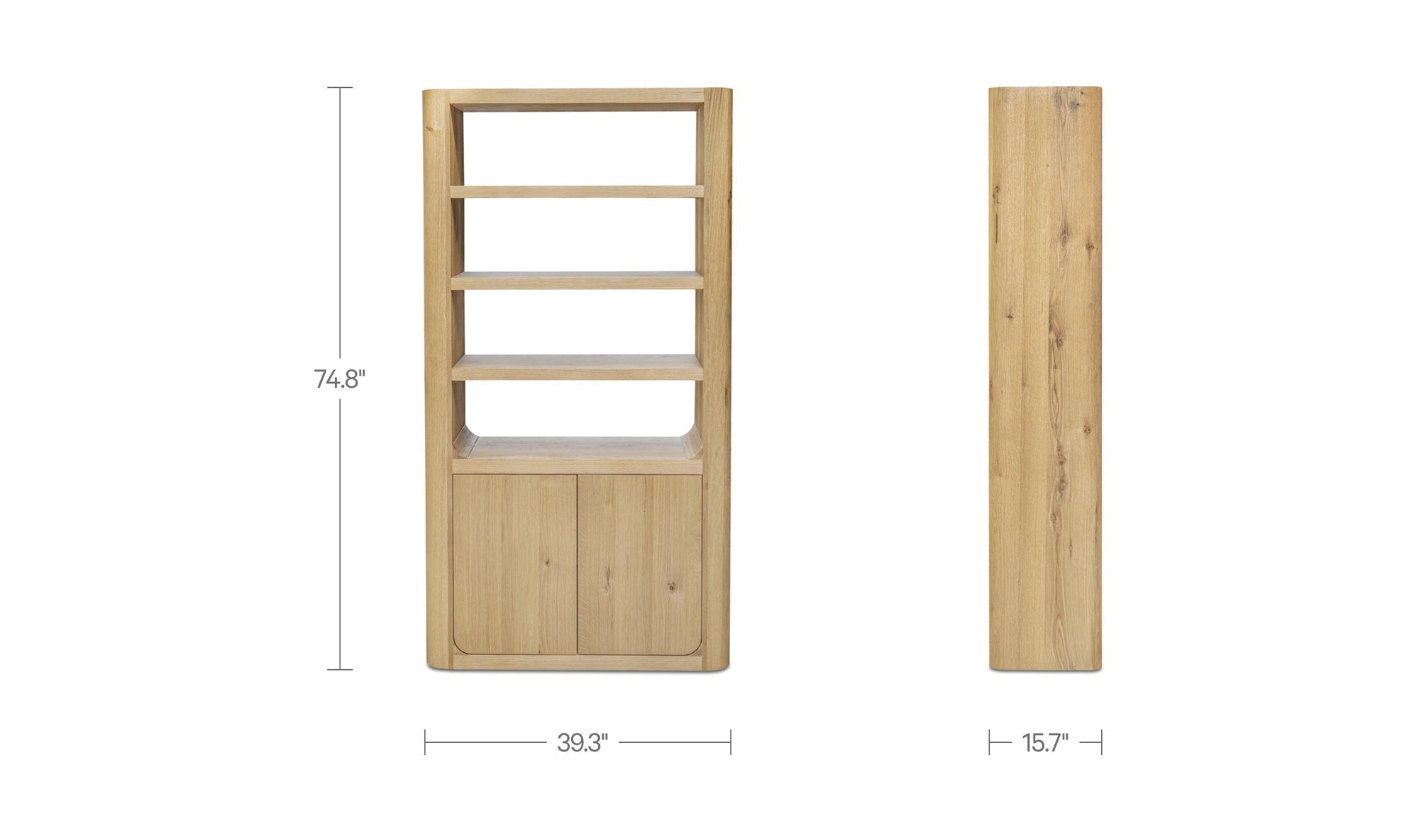 Bramwell Dining Table Rustic Oak - Altera