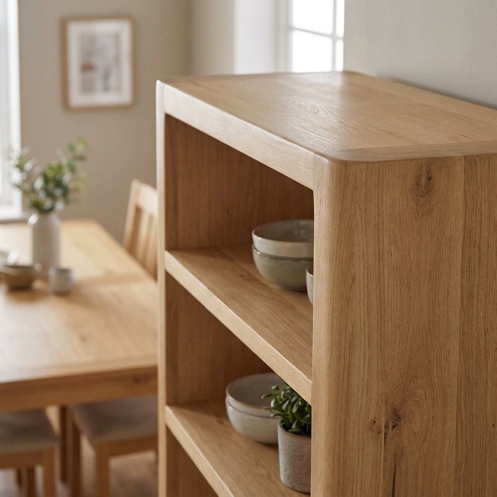 Bramwell Tall Cabinet Rustic Oak - Altera