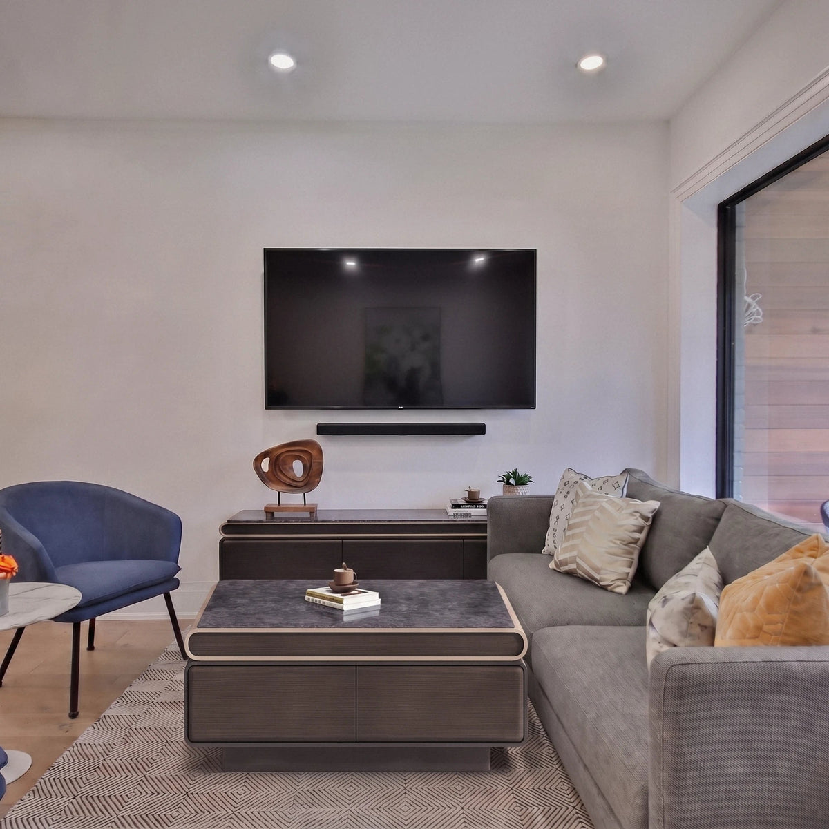Brescia TV Stand & Coffee Table - Altera