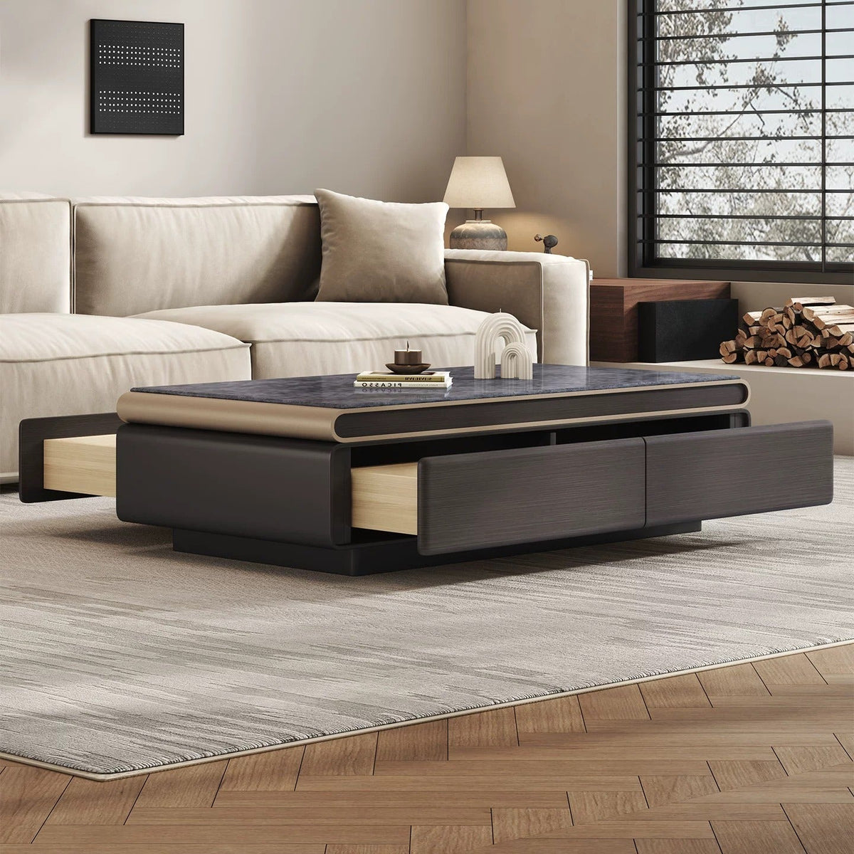 Brescia TV Stand & Coffee Table - Altera