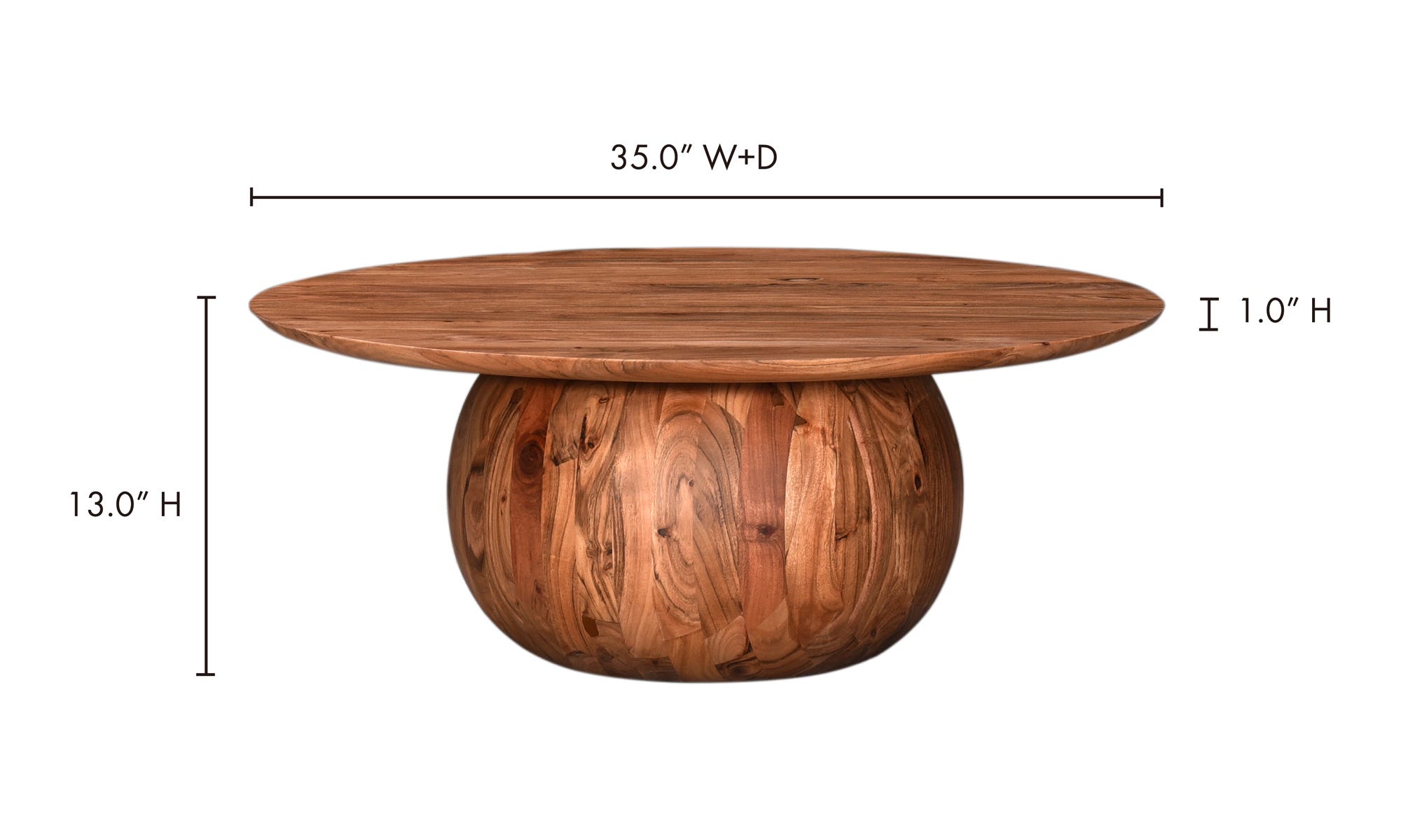 Natural / Standard dimensions