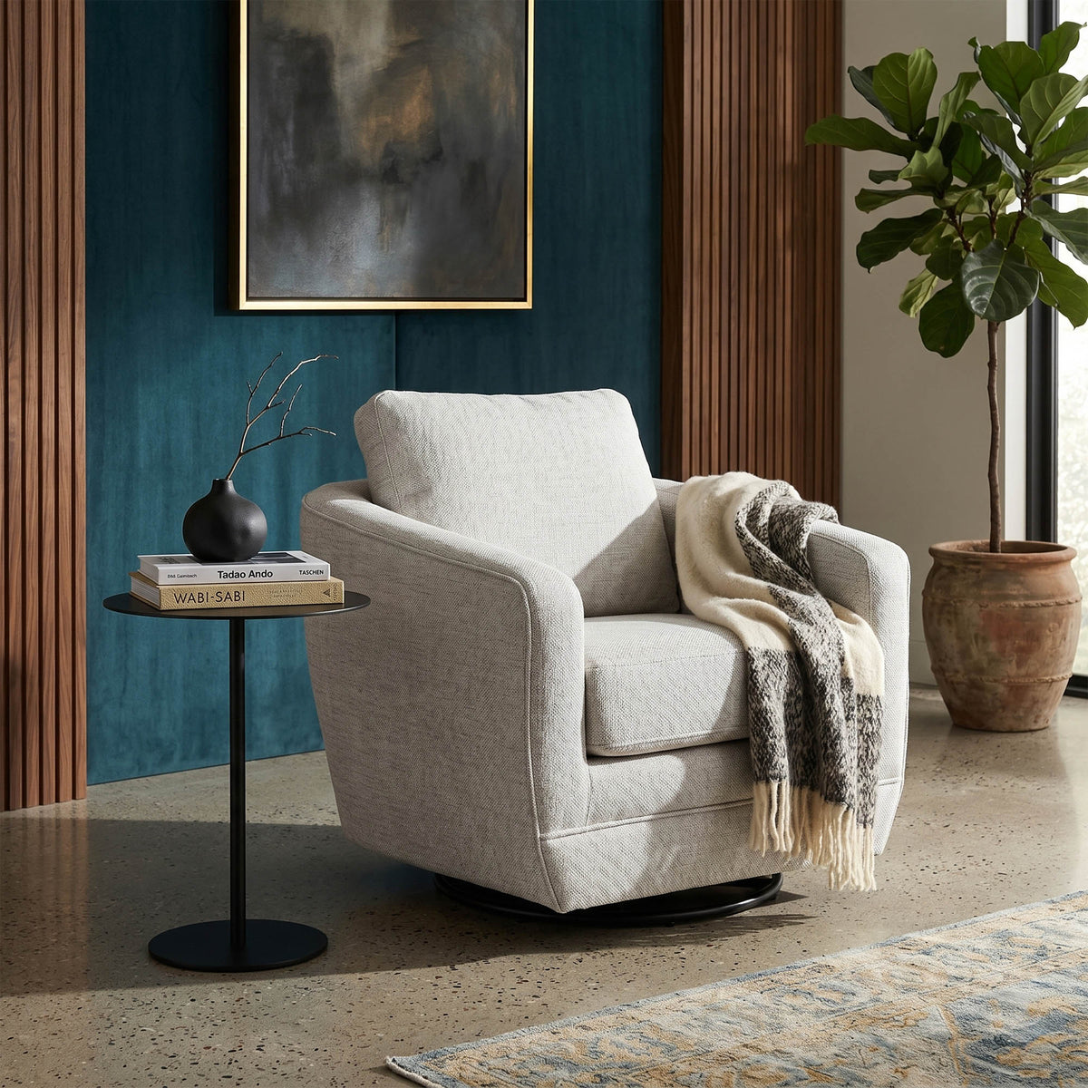 Brindisi Swivel Glider - Altera