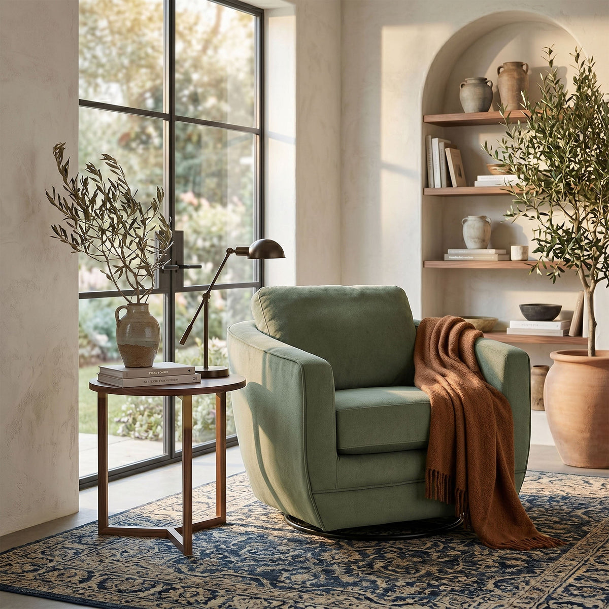 Brindisi Swivel Glider - Altera