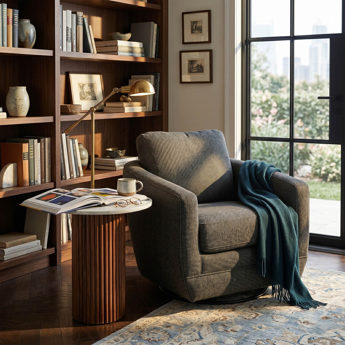 Brindisi Swivel Glider - Altera