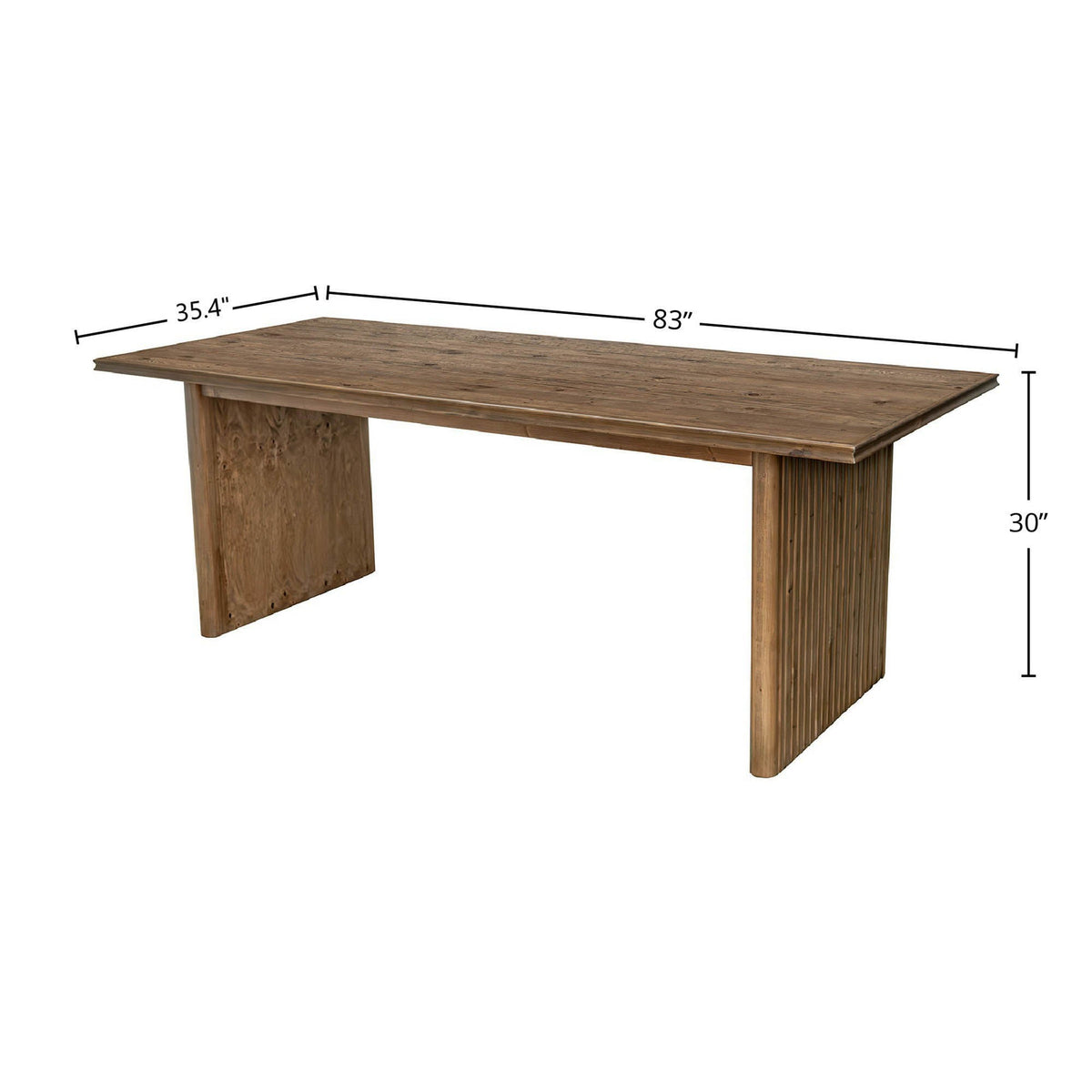 Brixton Reclaimed Wood Dining Set - Altera