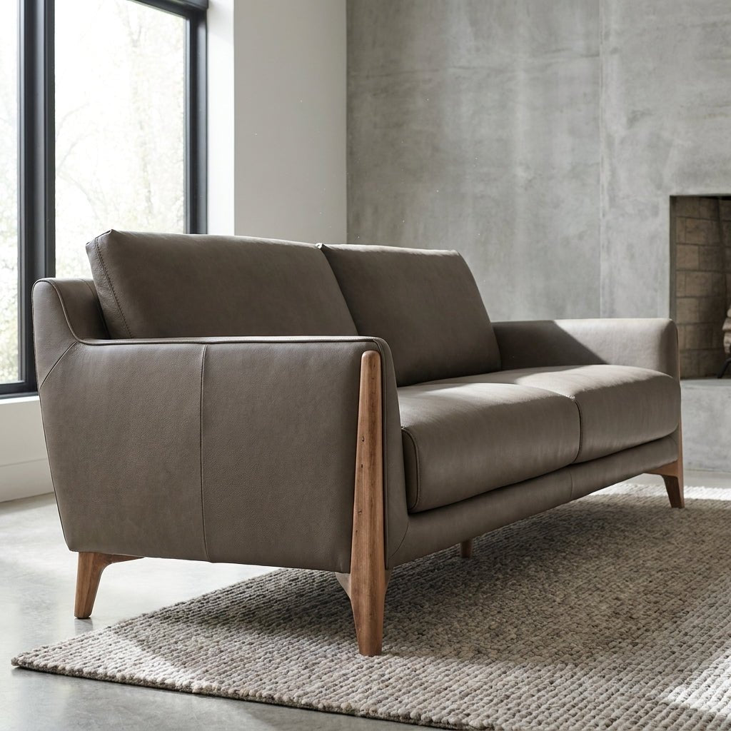 Brookline Leather Sofa - Altera