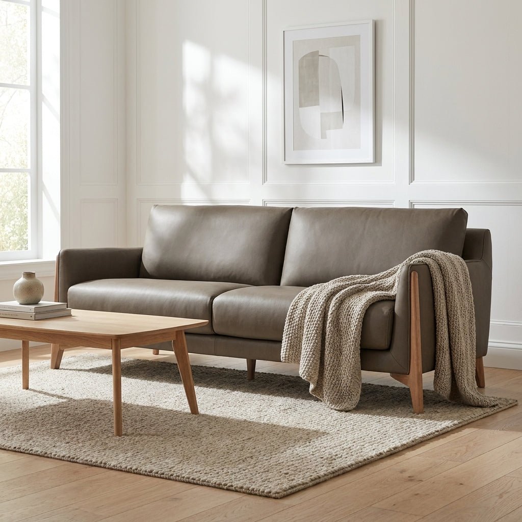 Brookline Leather Sofa - Altera