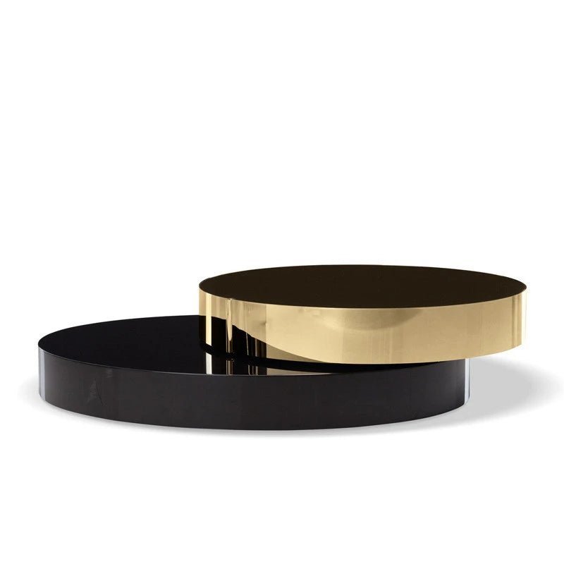 BT19 Gold Plated Dual Nesting Coffee Table - Altera