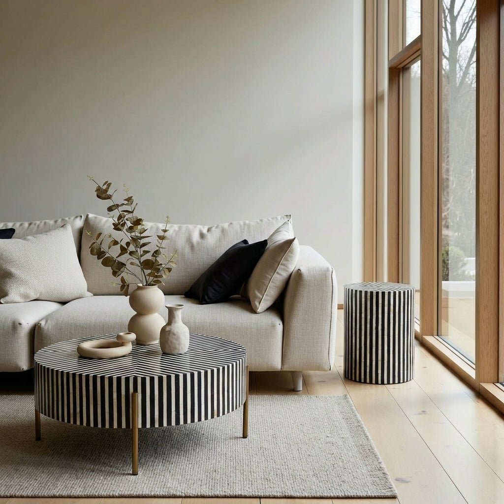 Calais Coffee Table & Side Table - Altera