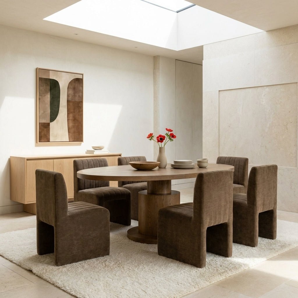 Callen Oak Dining Set - Altera