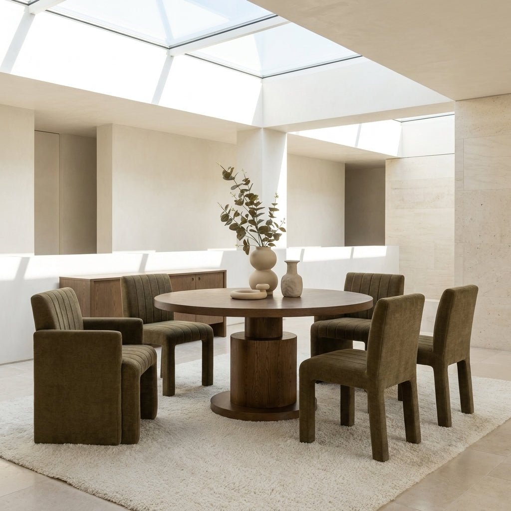 Callen Oak Dining Set - Altera
