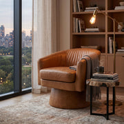 Cardigan Swivel Club Chair - Altera