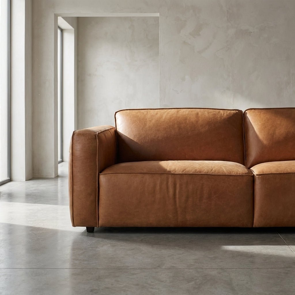 Carlisle Leather Sofa - Altera