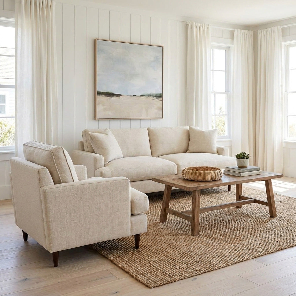 Carmel Sofa and Club Chair Set - Altera