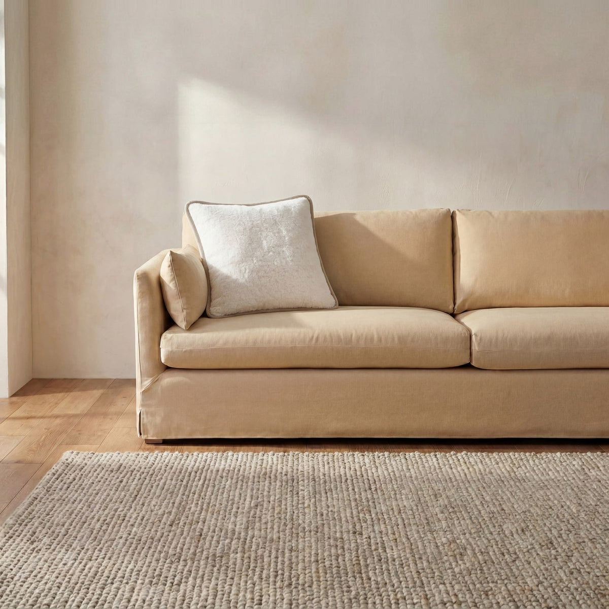 Carnac Cushion Faux Fur - Altera
