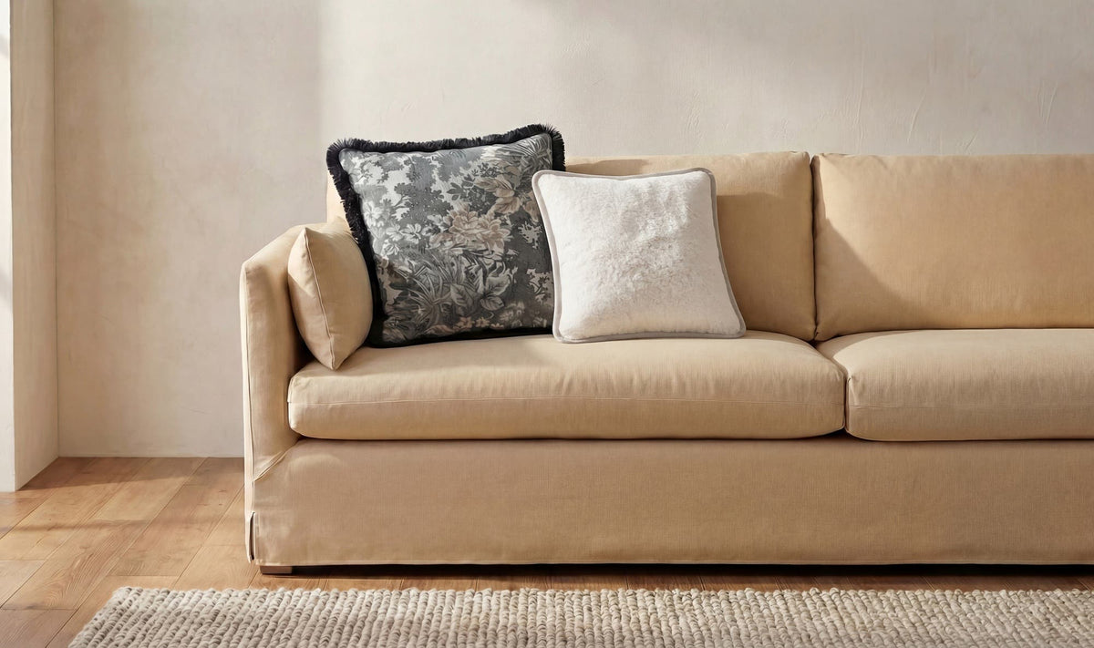 Carnac Cushion Faux Fur - Altera