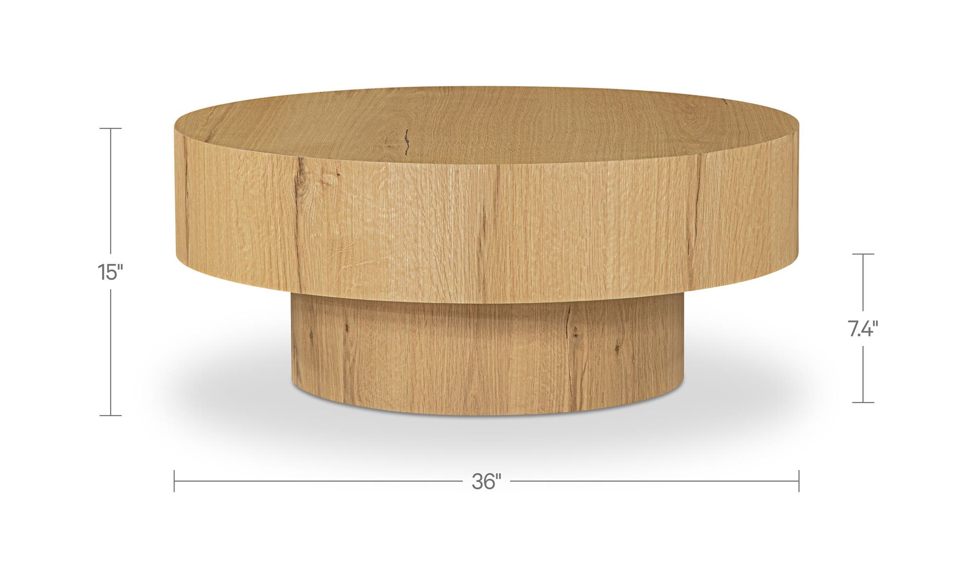 Rustic Oak dimensions