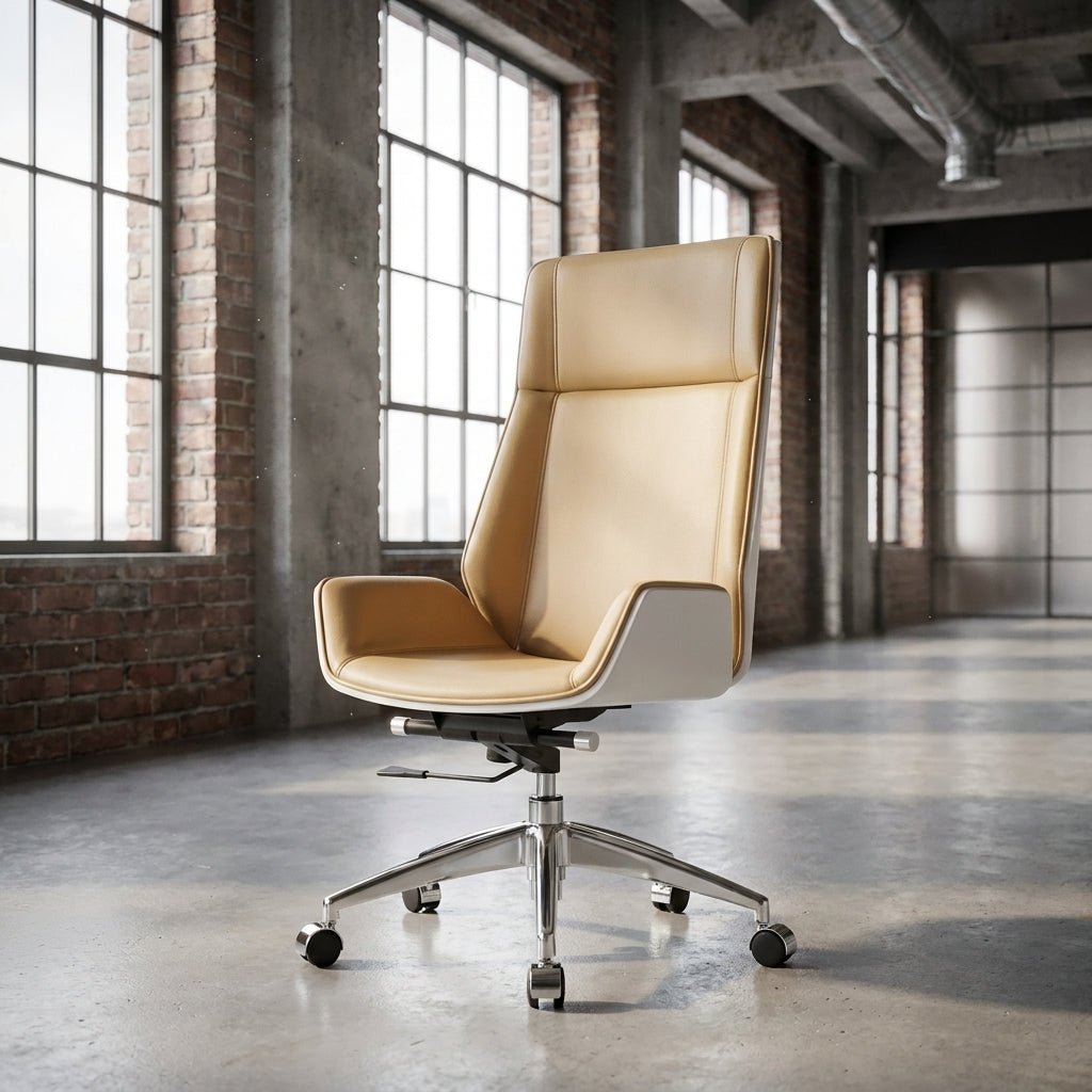 Cartagena Premium Two-Tone Leather Office Chair - Altera