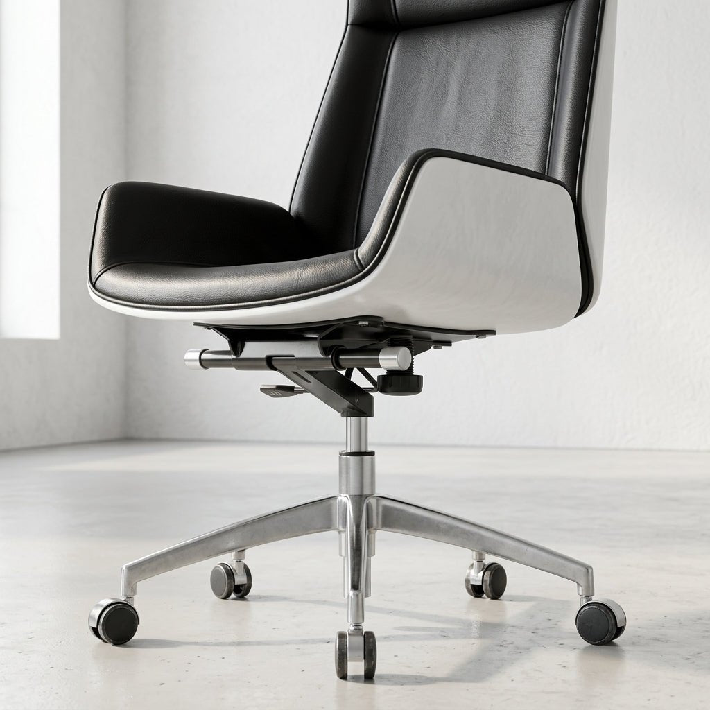 Cartagena Premium Two-Tone Leather Office Chair - Altera