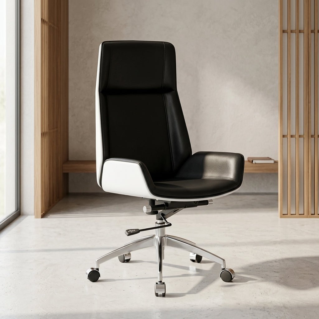 Cartagena Premium Two-Tone Leather Office Chair - Altera