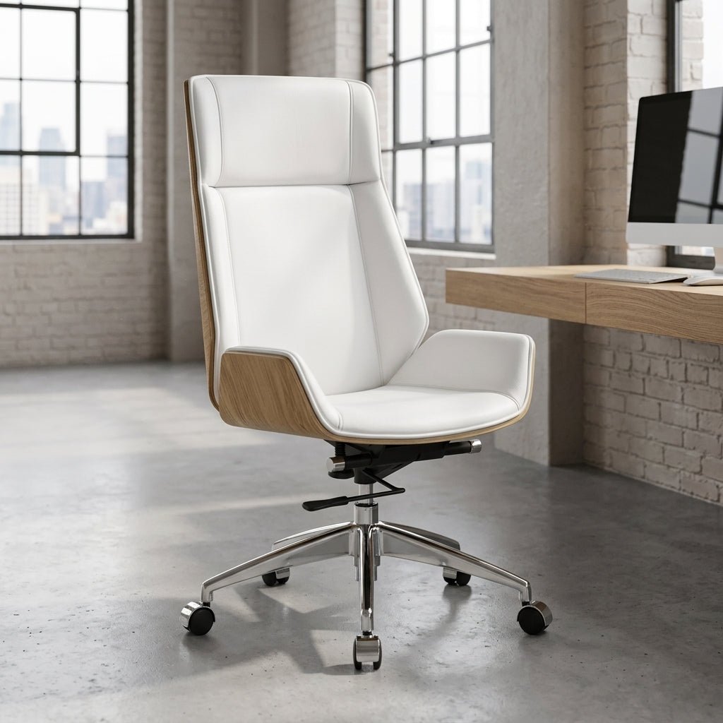 Cartagena Premium Two-Tone Leather Office Chair - Altera