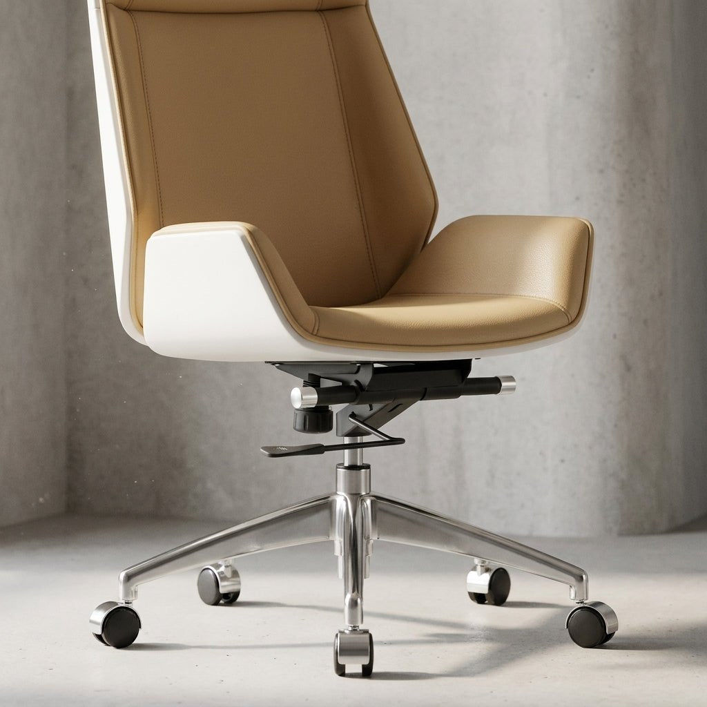Cartagena Premium Two-Tone Leather Office Chair - Altera