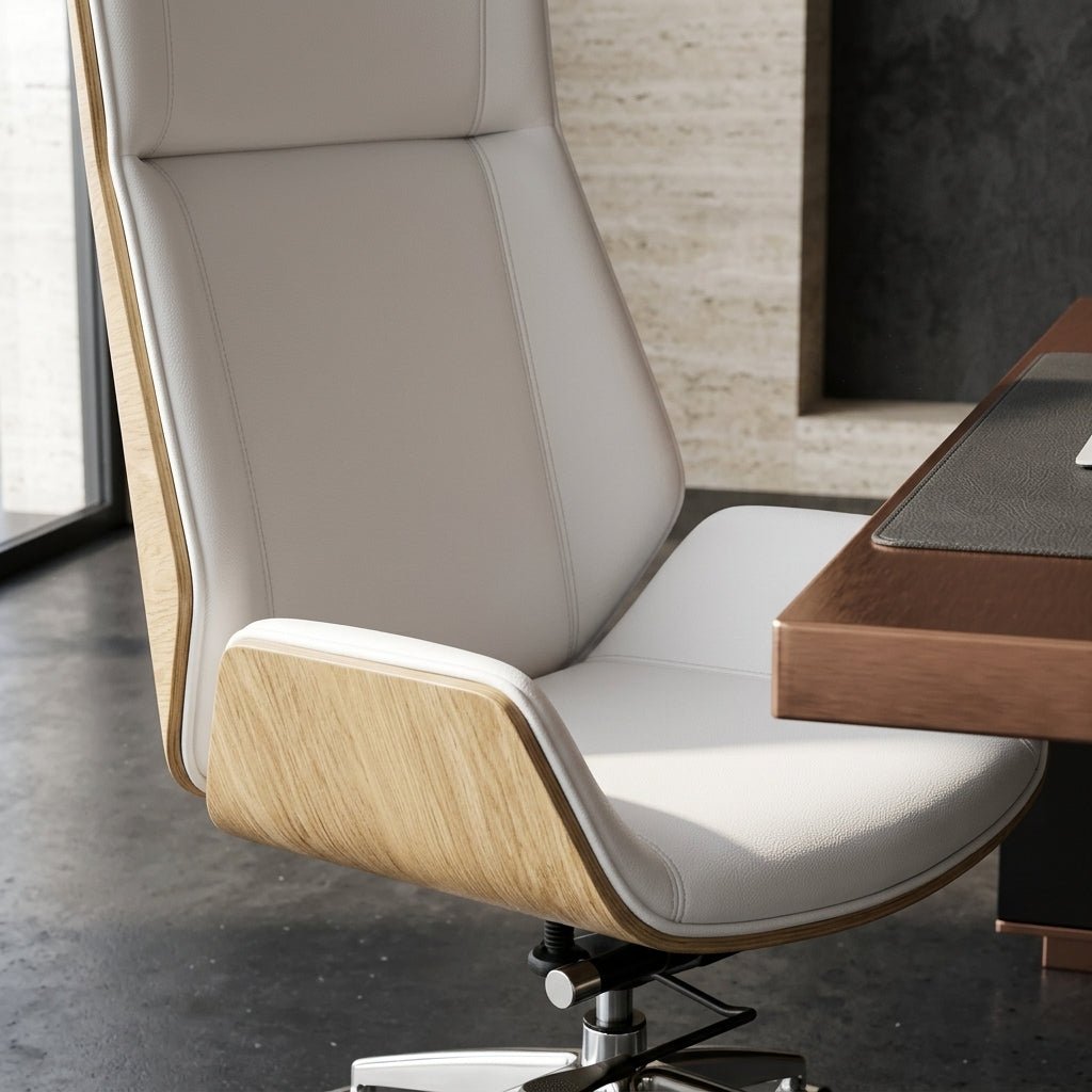 Cartagena Premium Two-Tone Leather Office Chair - Altera