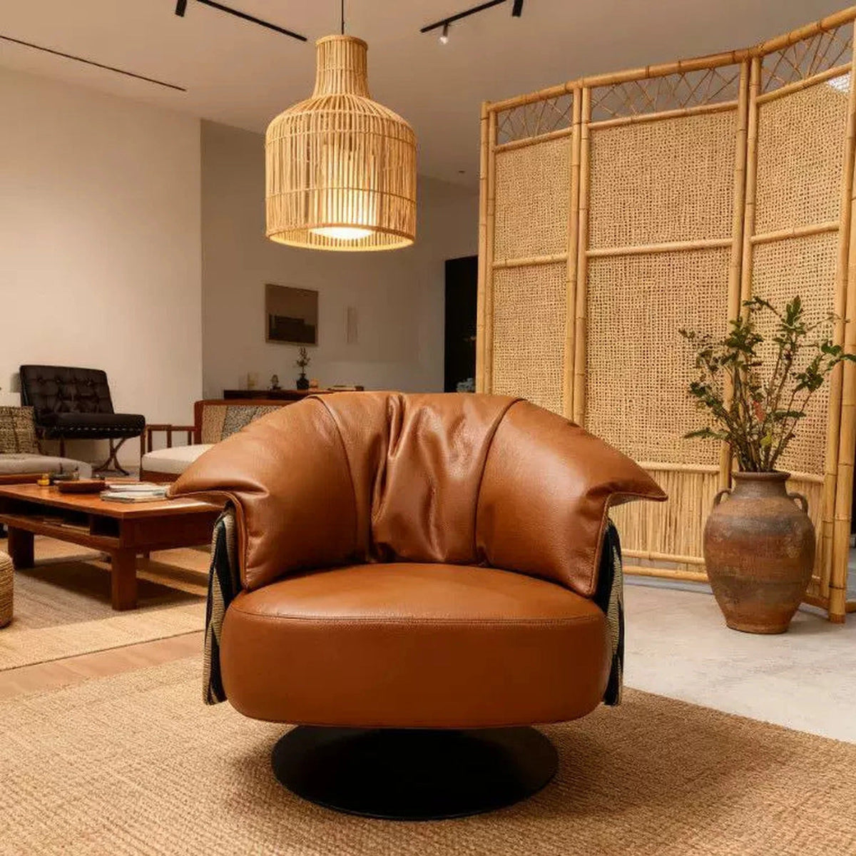 Cassis Swivel Barrel Chair - Altera