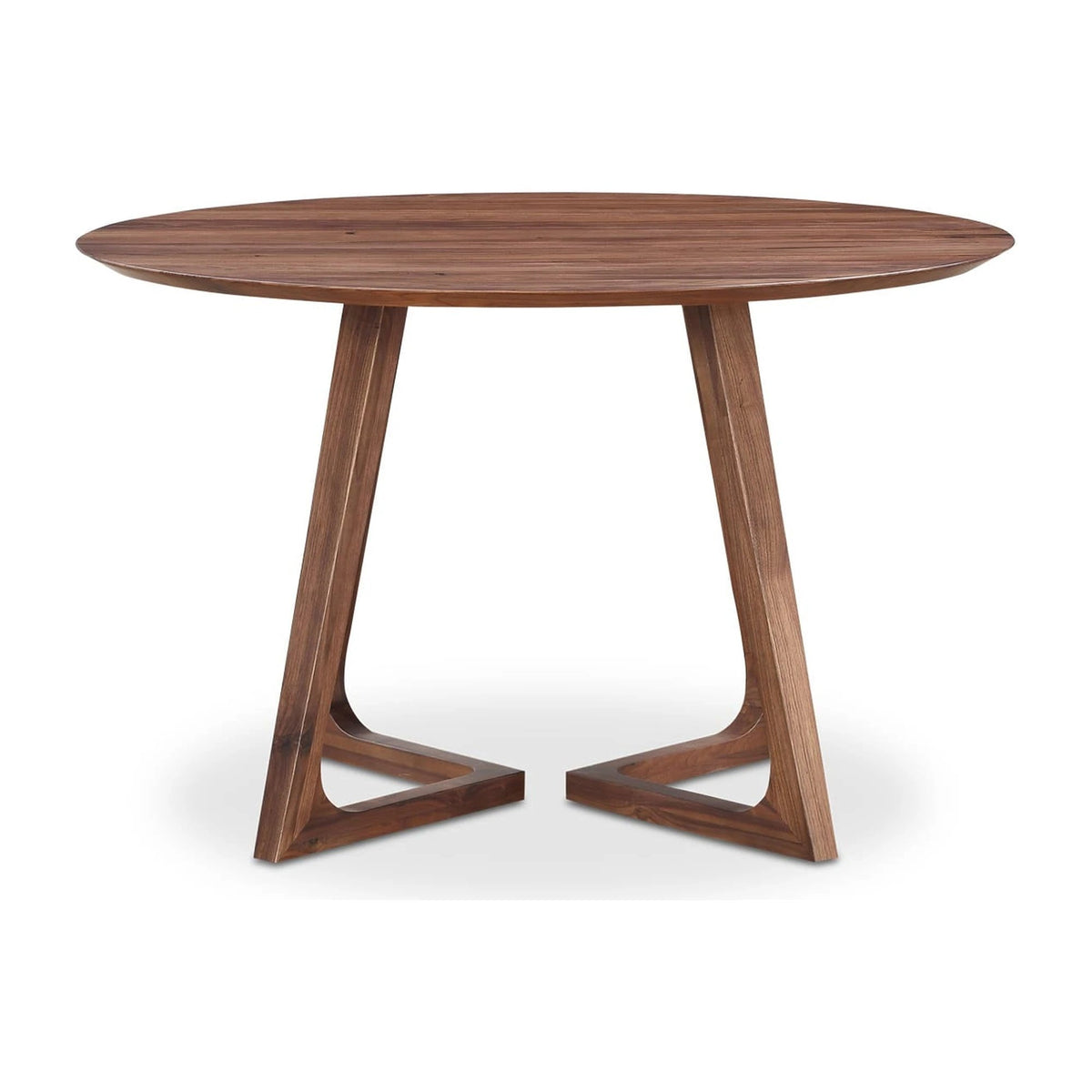 Gisborne Dining Table in Walnut, solid american walnut, 47" × 47"
