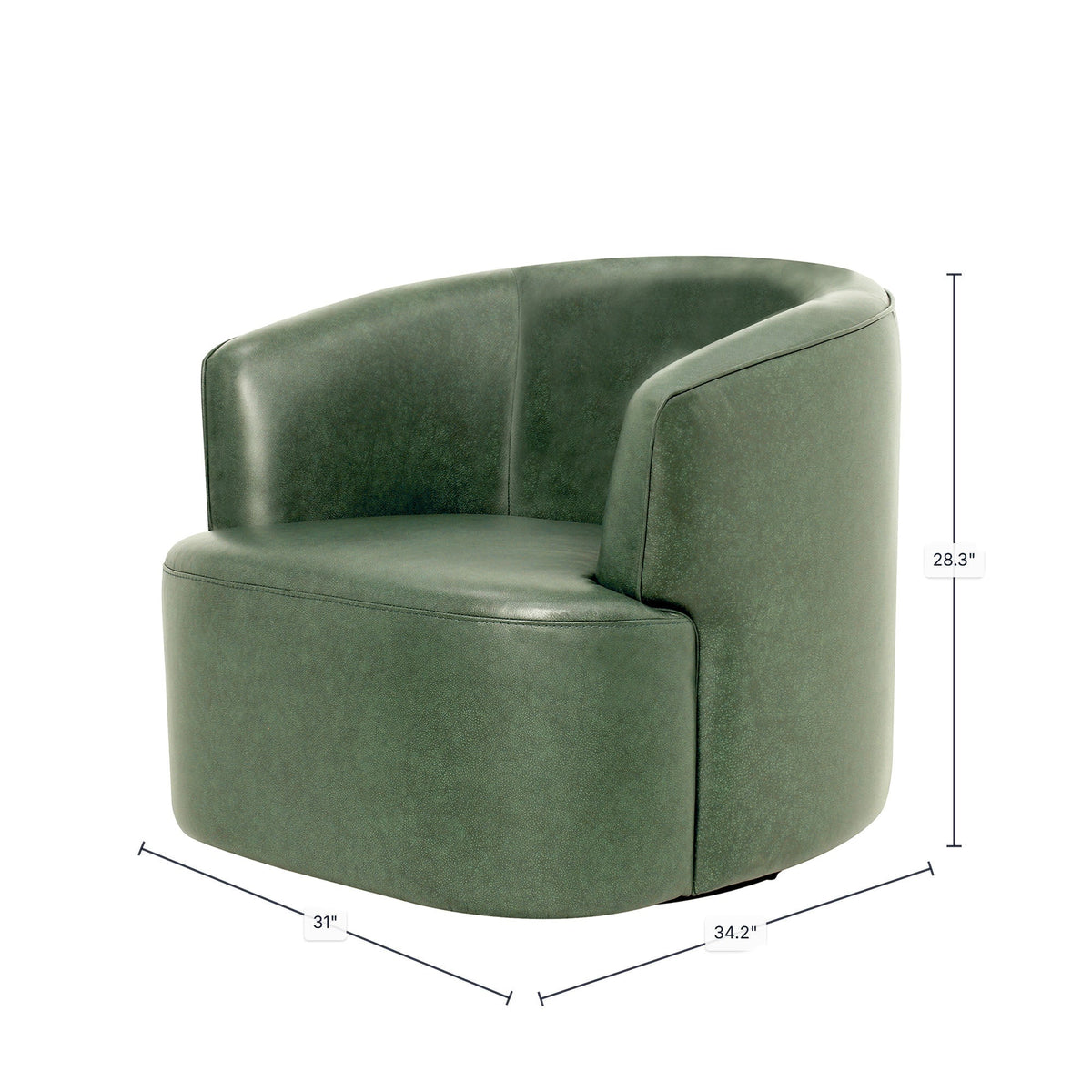 Chandler Swivel Club Chair - Altera