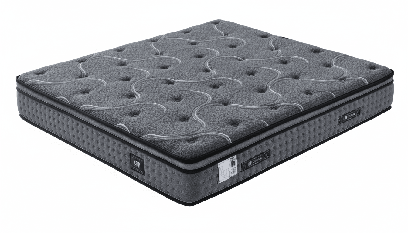 Charcoal Grey Knitted Top Mattress - Altera