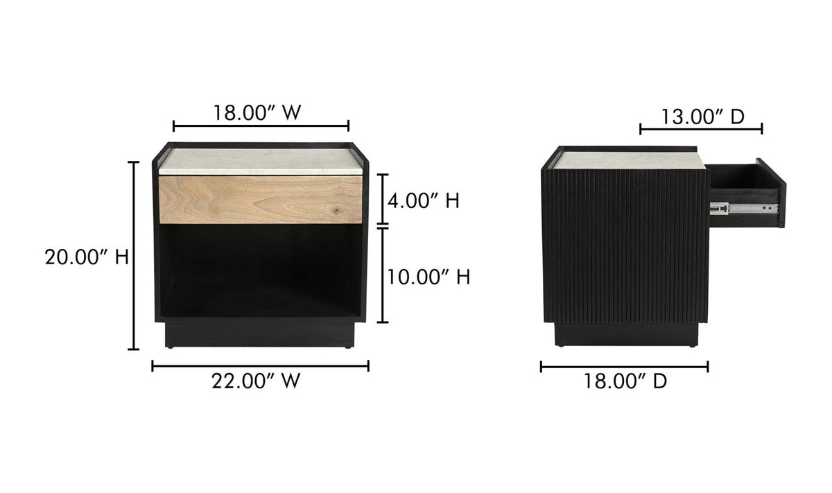 Chertsey Nightstand - Altera