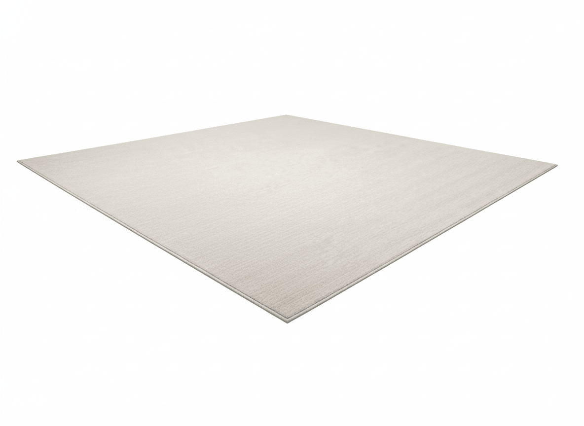 Cloud White Textured Diatom Silk Rug - Altera