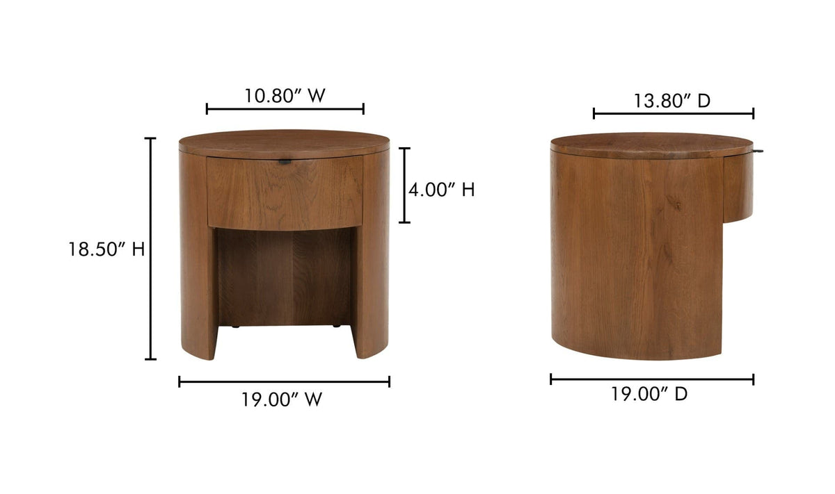 Colin 1 Drawer Nightstand - Altera