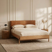 Colin Top - Grain Leather Bed - Altera