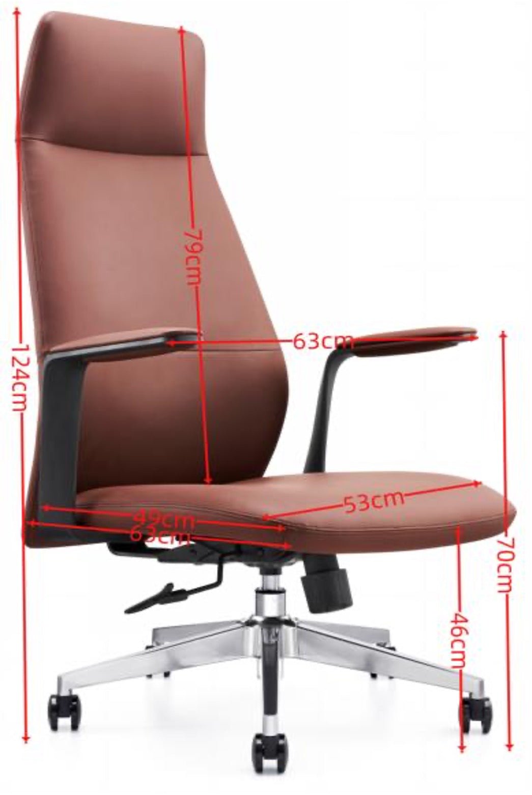 Córdoba Nappa Leather Office Chair - Altera