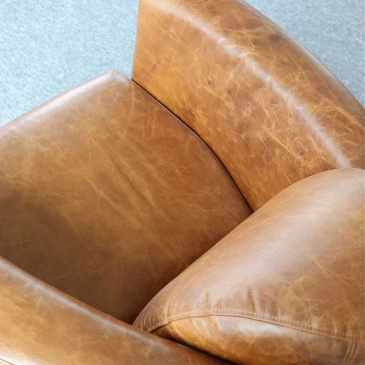 Cork Leather Club Chair - Altera