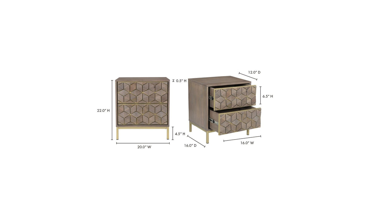 Cortina Nightstand - Altera