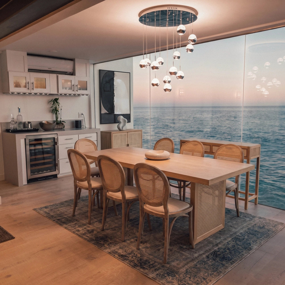 Corwin Oak Dining Set - Altera
