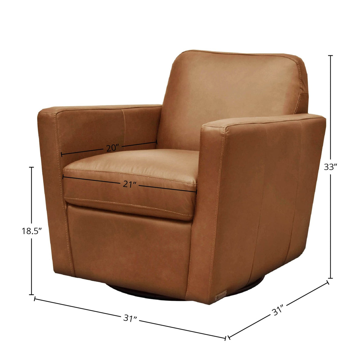 Cotignac Swivel Club Chair - Altera