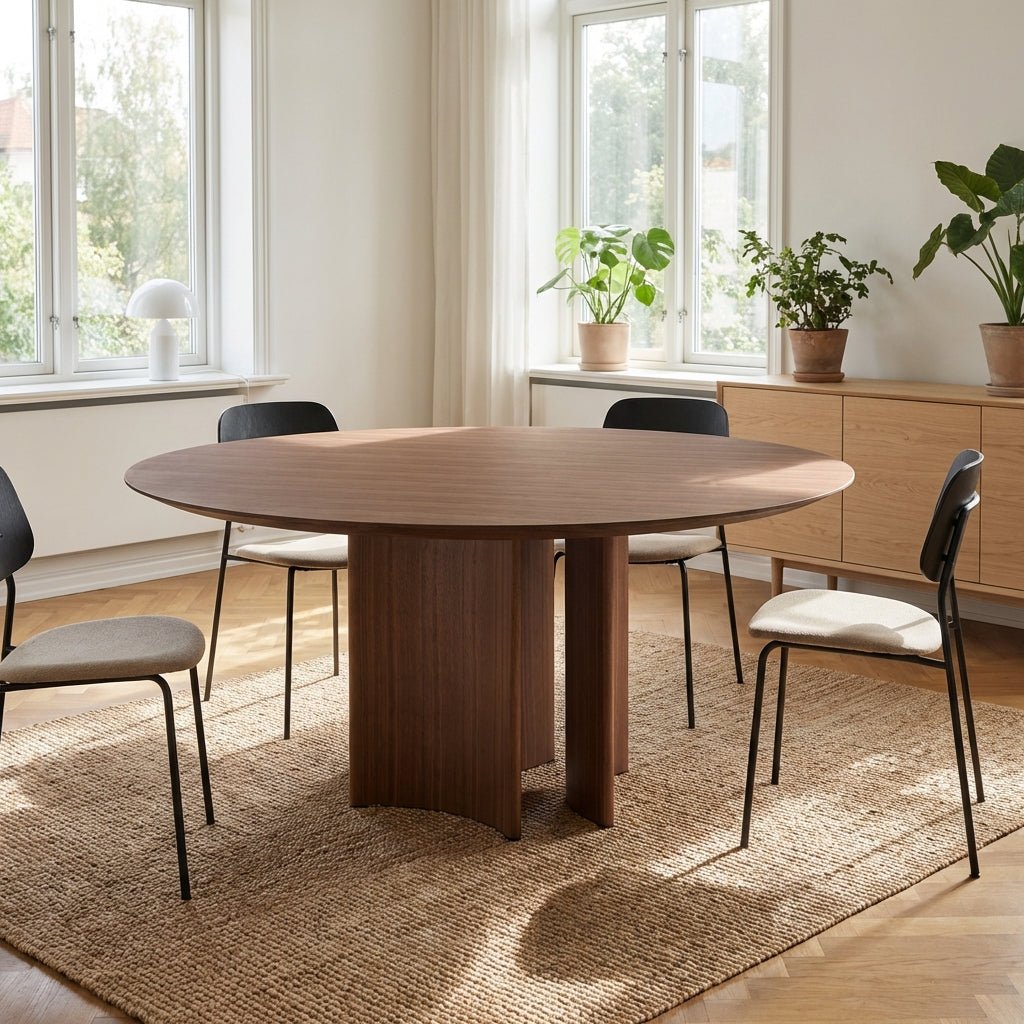 Crescent Pedestal Round Dining Table - Altera