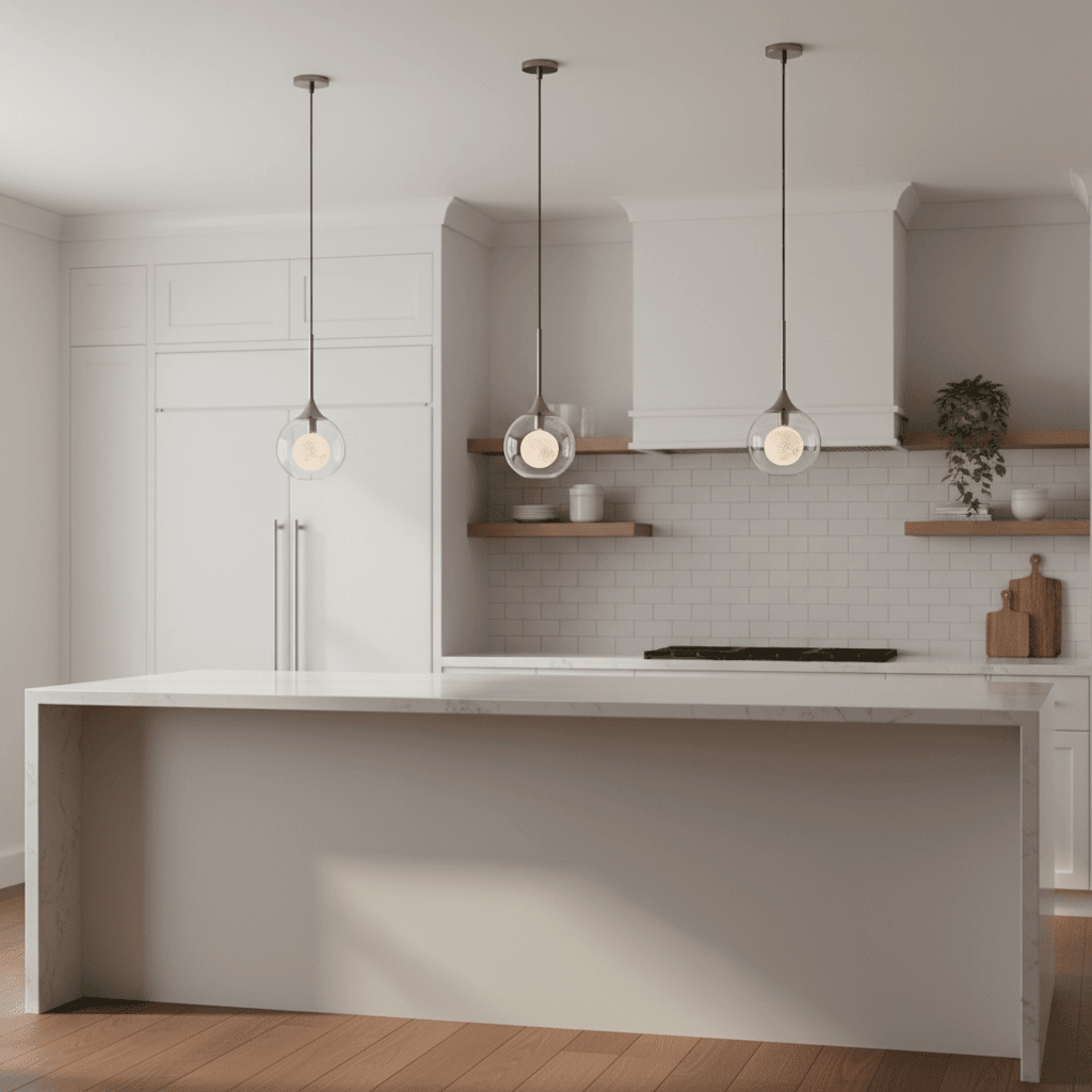 Crystal Orb Adjustable Pendant Lamp - Altera