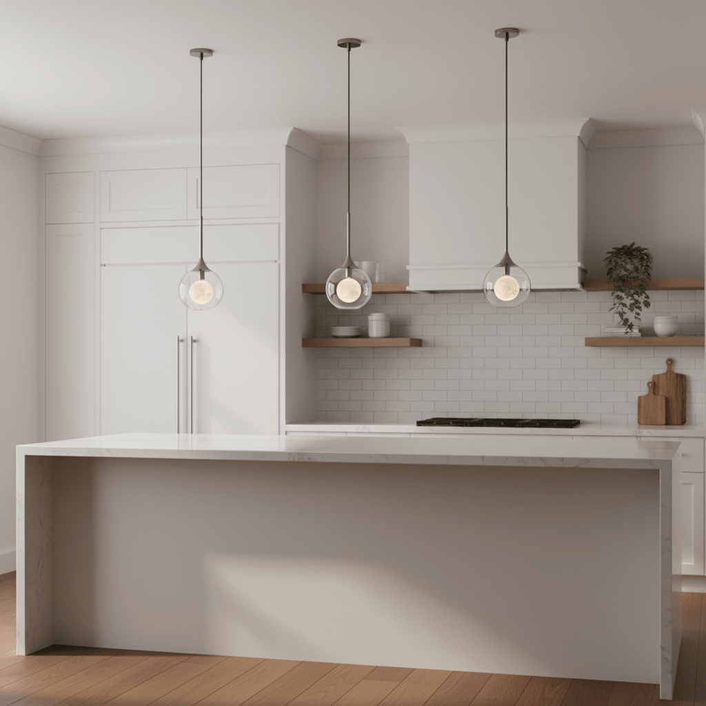 Crystal Orb Adjustable Pendant Lamp - Altera