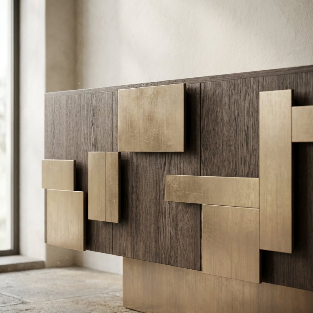 Cubic Collision Modern Credenza - Altera