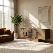 Cubic Collision Modern Credenza - Altera