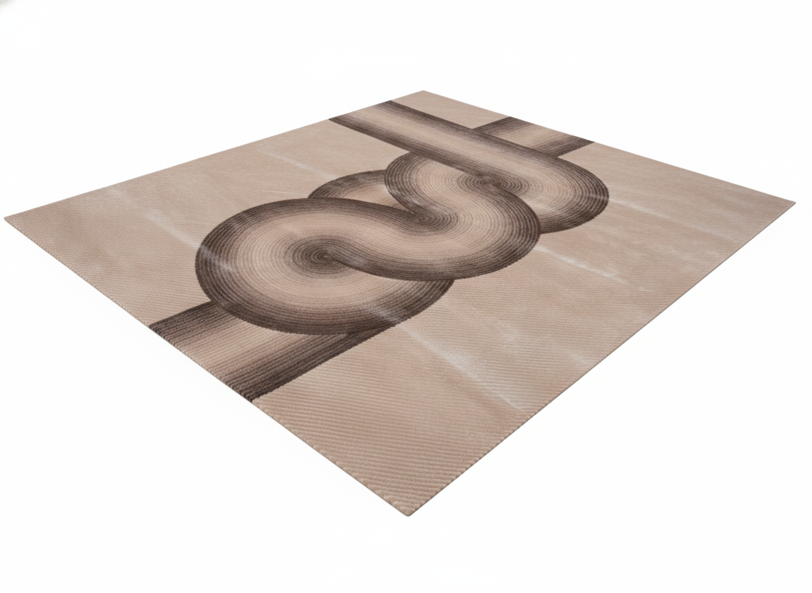 Modern Gradient Loop Handcrafted Rug