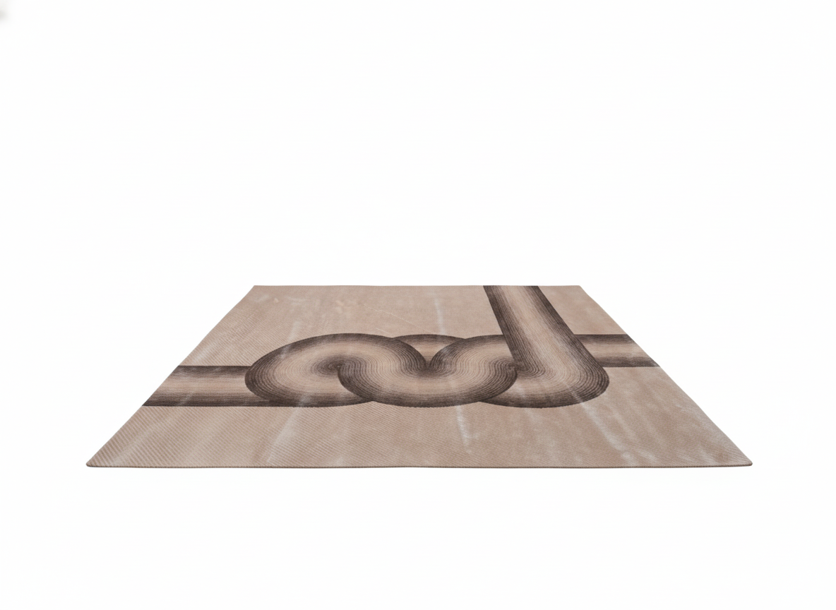 Modern Gradient Loop Handcrafted Rug